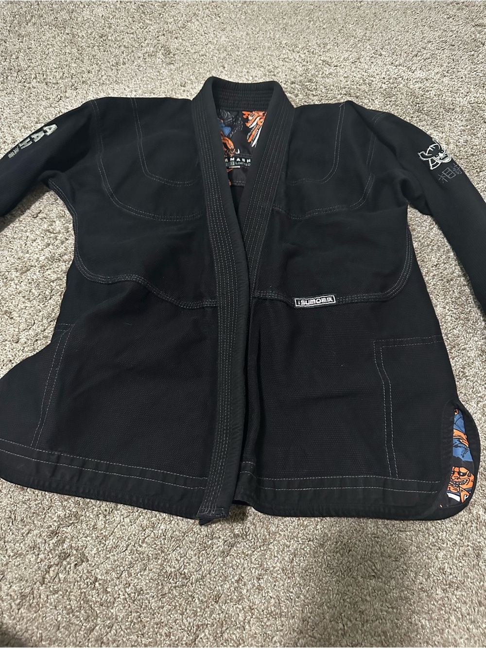 Half Sumo Women’s Black Gi